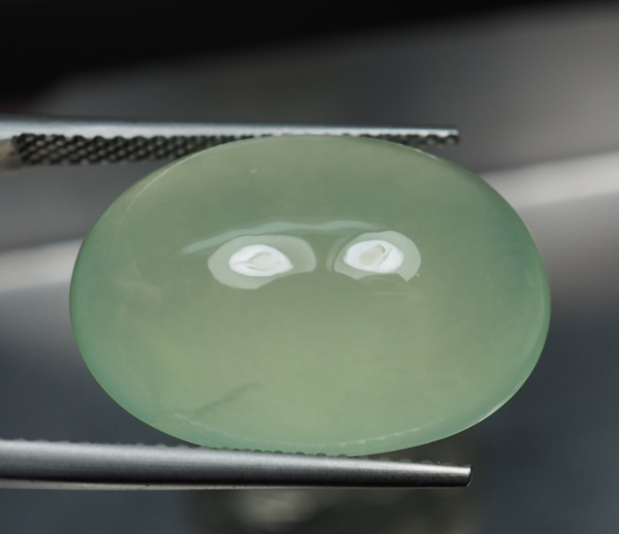 พรีไนท์สีเขียวสวย (Prehnite) 20.15 กะรัต