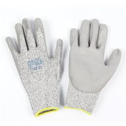 MICROTEX ถุงมือ Hi-Cut PU M / L / XL เทา