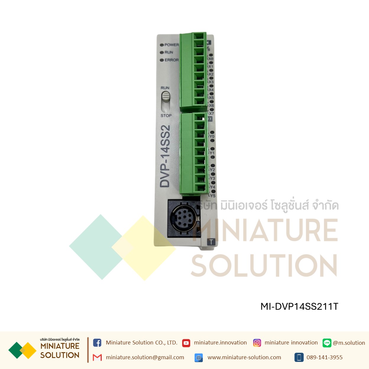 Delta DVP Series (Slim) PLC DVP12SE11T 8I/4O ,Ethernet 24V (Transistor) DVP14SS211T 8I/6O 24V (Transistor)