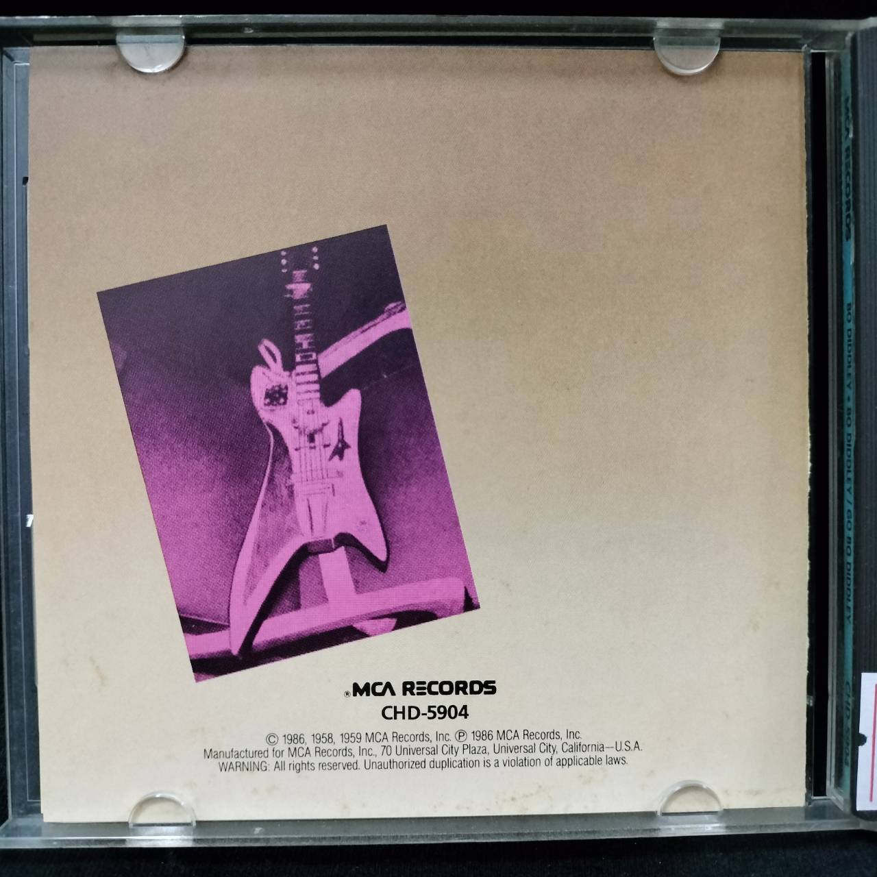 Bo Diddley – Bo Diddley / Go Bo Diddley / USA / แผ่นดี