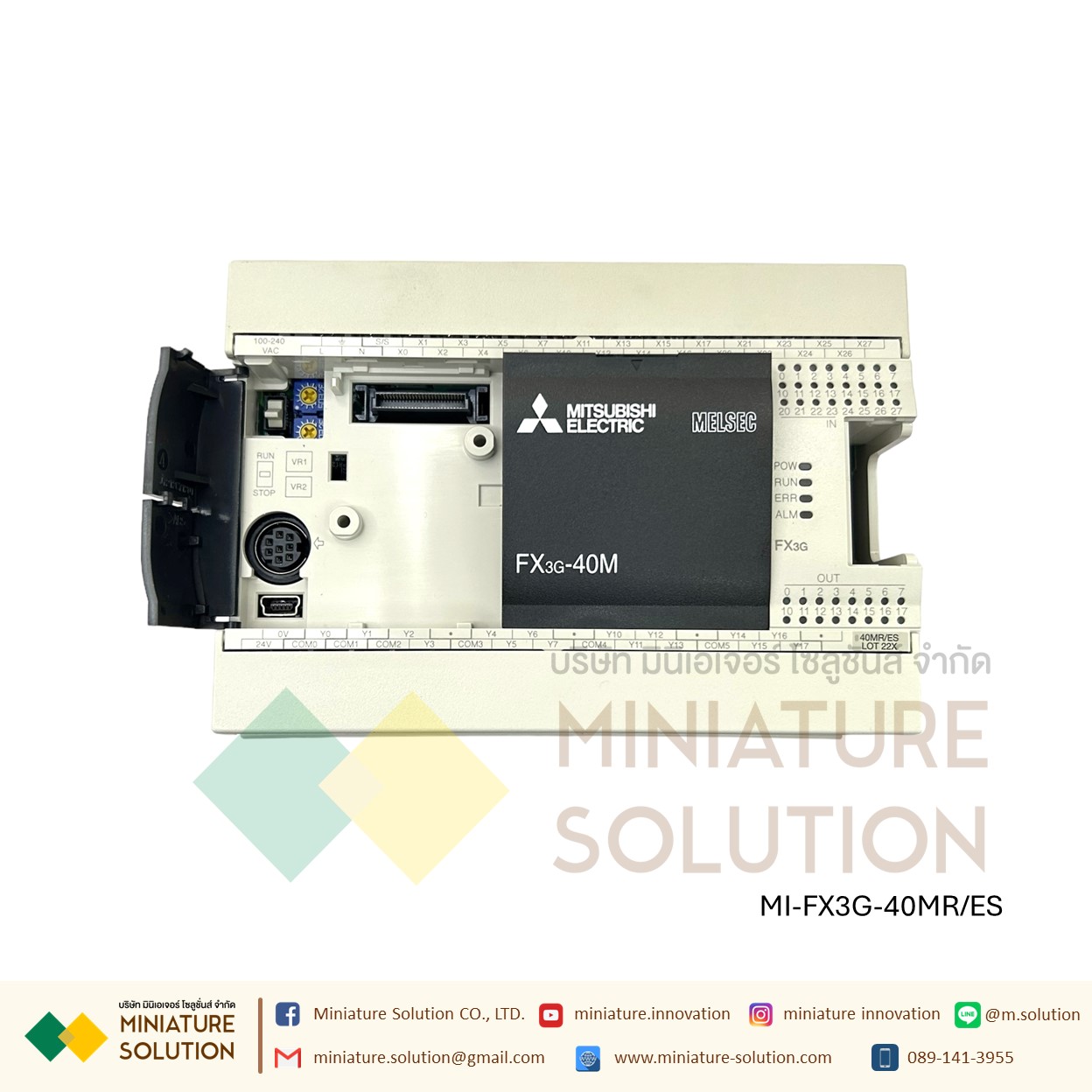 PLC MITSUBISHI FX3G-40MR/ES