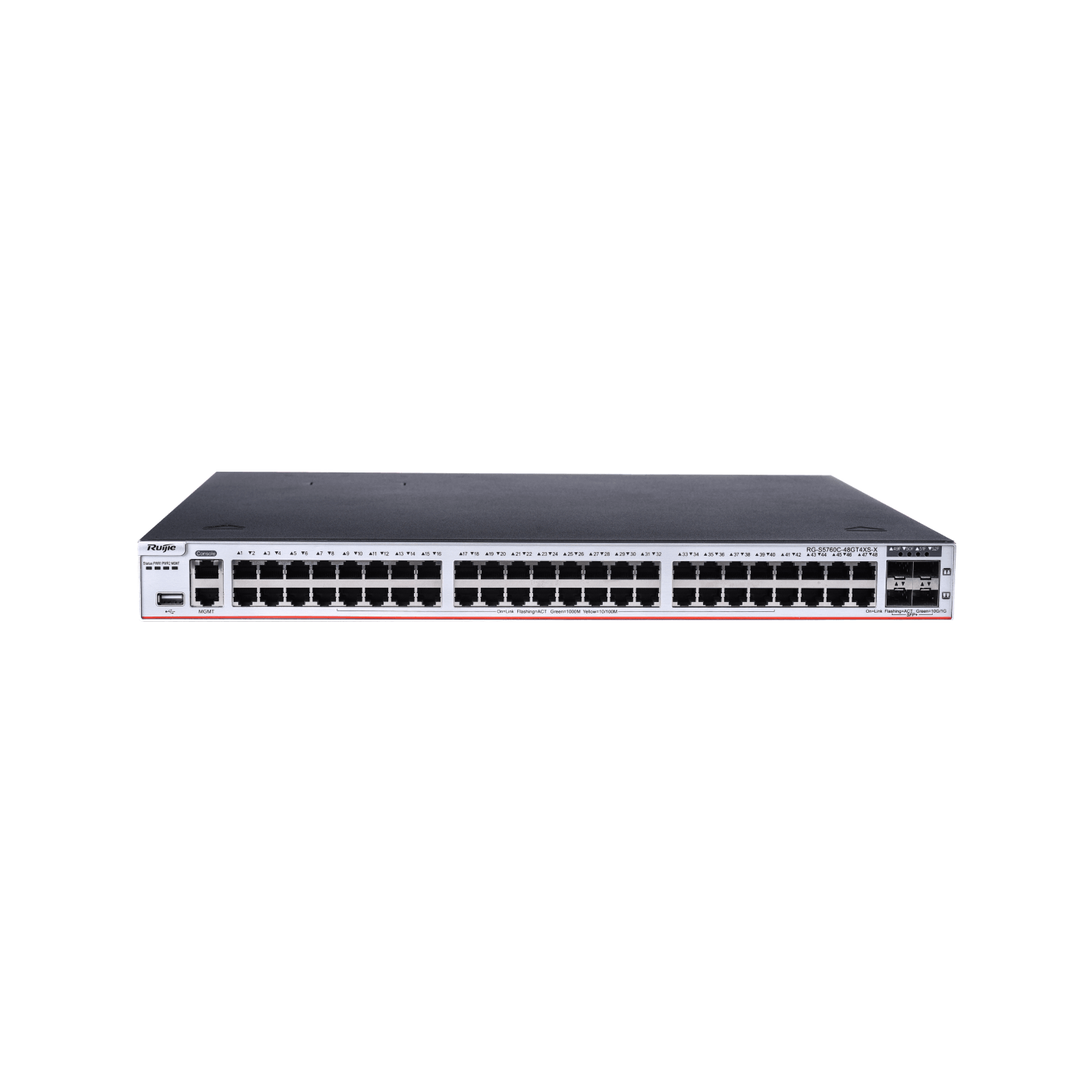RG-S5760C-48GT4XS-X Ruijie 48-Port Gigabit Layer 3 Managed Switch
