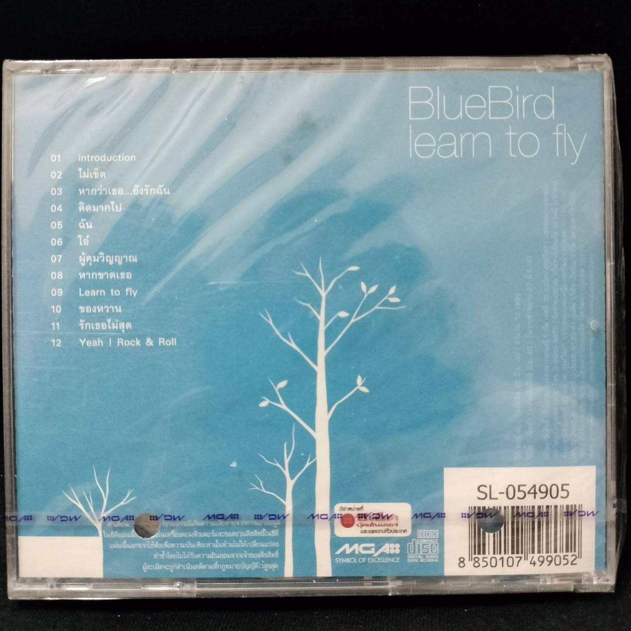 บลูเบิร์ด – Learn to Fly / ปกเจาะ / แผ่นซีล