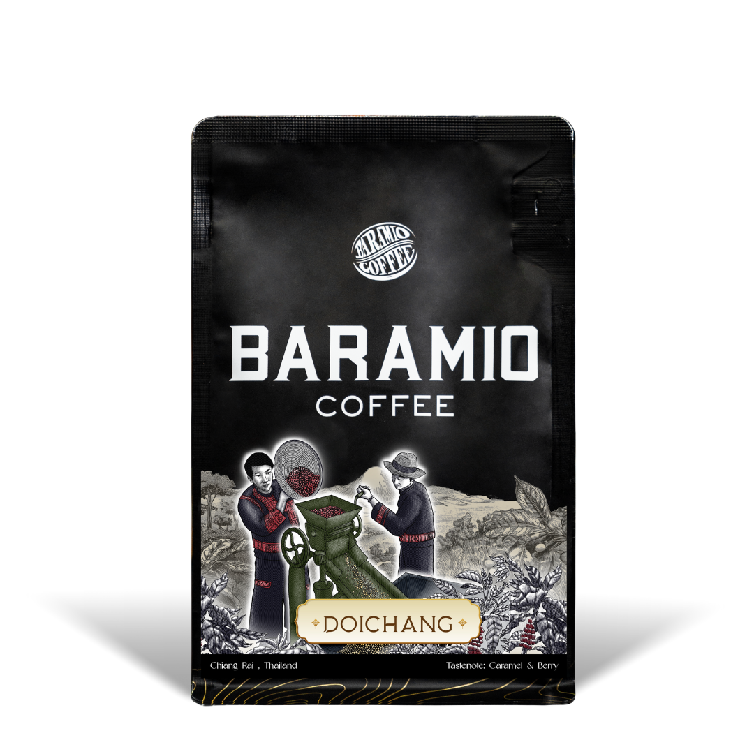 Baramio Coffee Doi Chang Coffee Beans 500 g. เมล็ดกาแฟคั่วดอยช้าง 500 กรัม (05-7265)