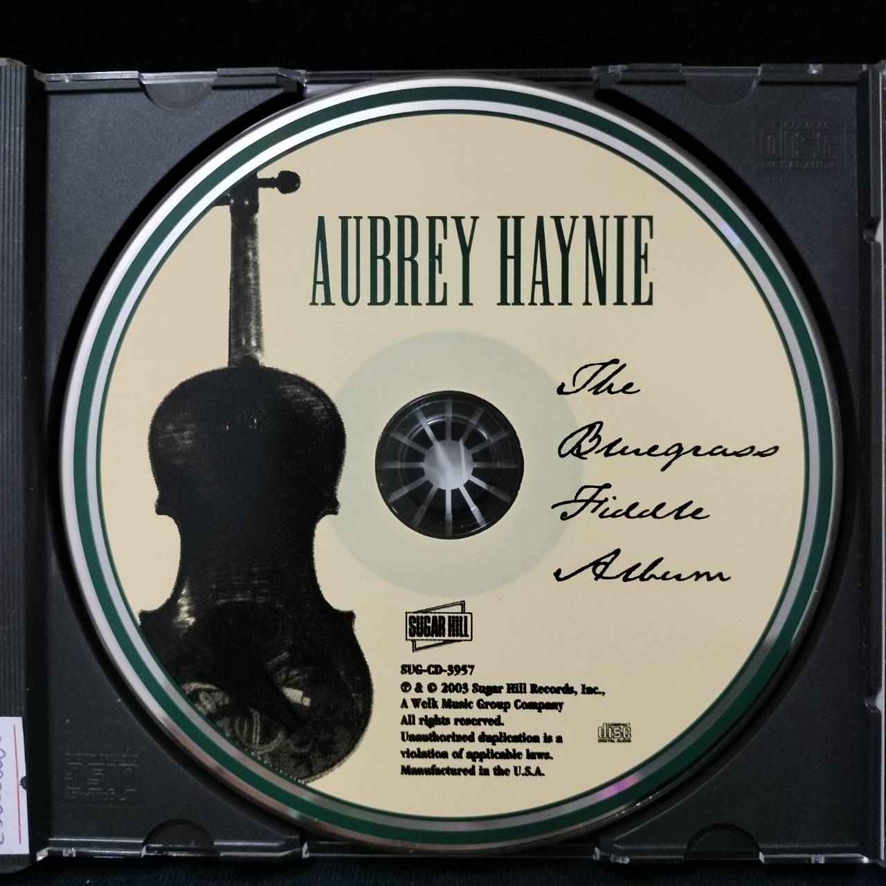 Aubrey Haynie – The Bluegrass Fiddle Album / USA / แผ่นสวย