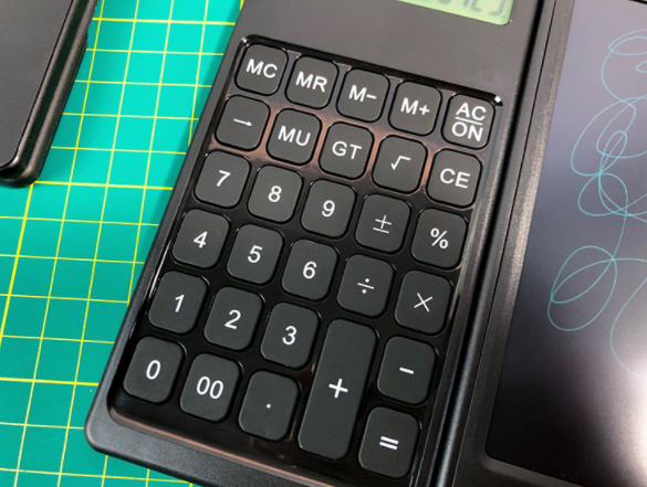 เครื่องคิดเลข2in1,เครื่องคิดเลขพร้อมกระดาน LCD,เครื่องคิดเลขเขียนได้,สามารถจดบันทึกได้