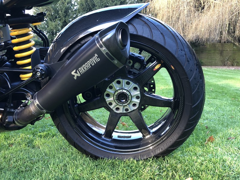 ล้อคาร์บอน BST 7ก้าน สำหรับ R nine T ลาย Black panther