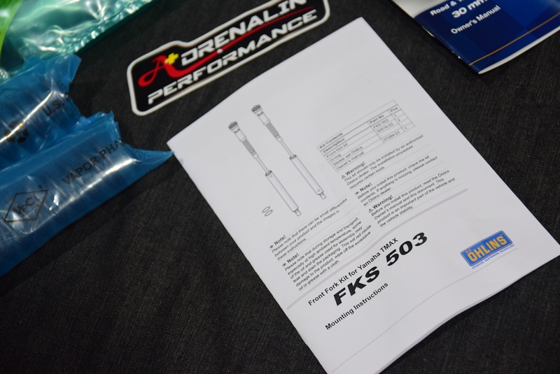 ชุดอัพเกรด โช้คหน้า Ohlins สำหรับ Tmax 530 560 2017+