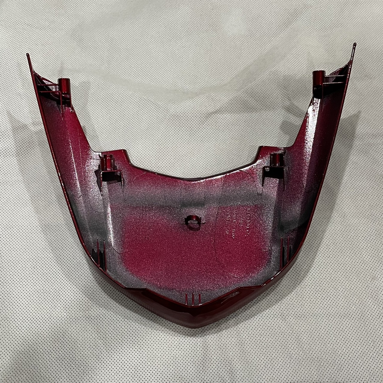 83510-K73-T60ZA ฝาปิดท้ายเบาะ WAVE125i LED 2018-2021 รถสีแดง-ดำ R326C อะไหล่แท้ HONDA