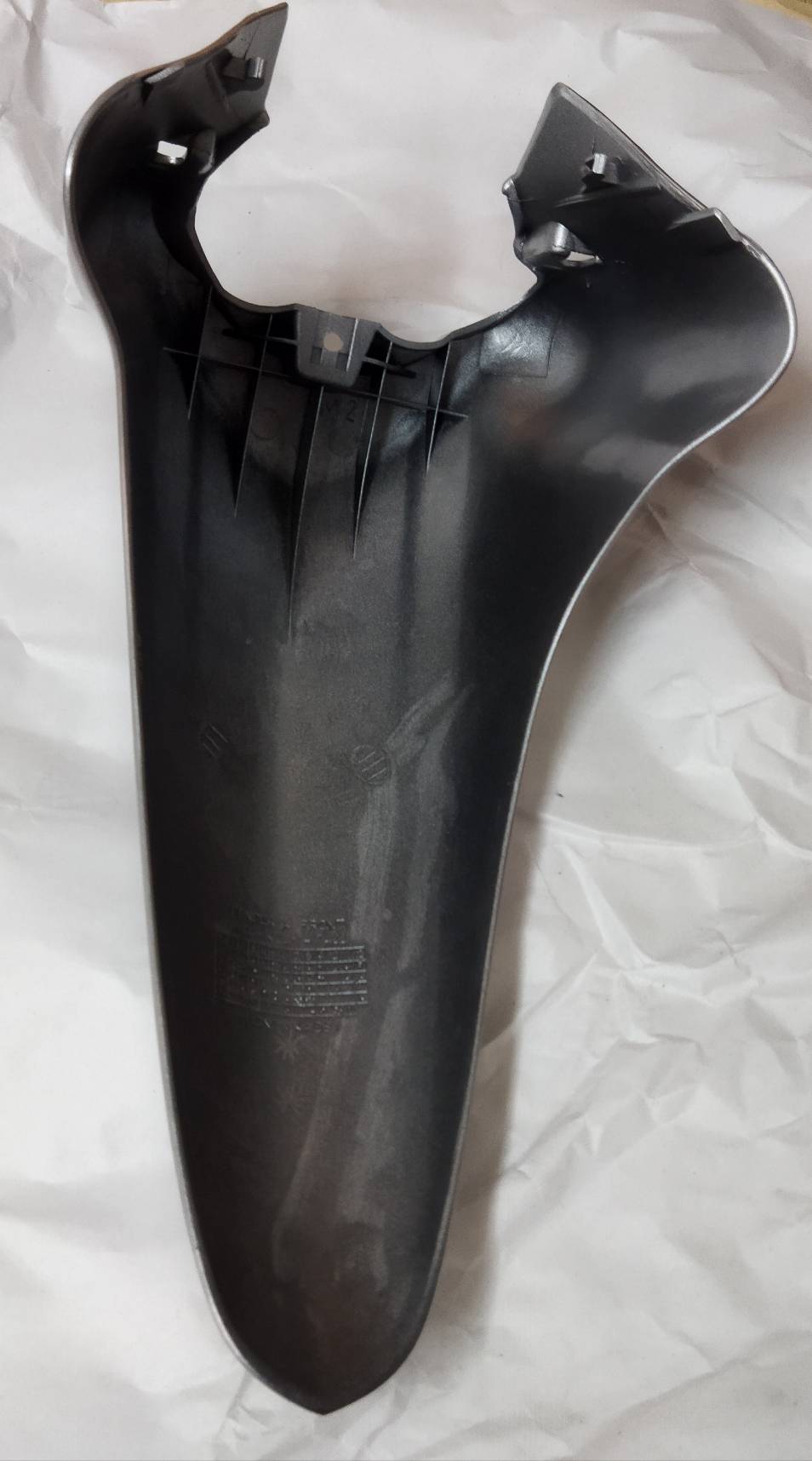 61100-KTL-740ZB บังโคลนหน้า สีบรอนซ์ *NH411M* อะไหล่แท้ HONDA WAVE100 2005 WAVE100S 2005 WAVE100R 2005