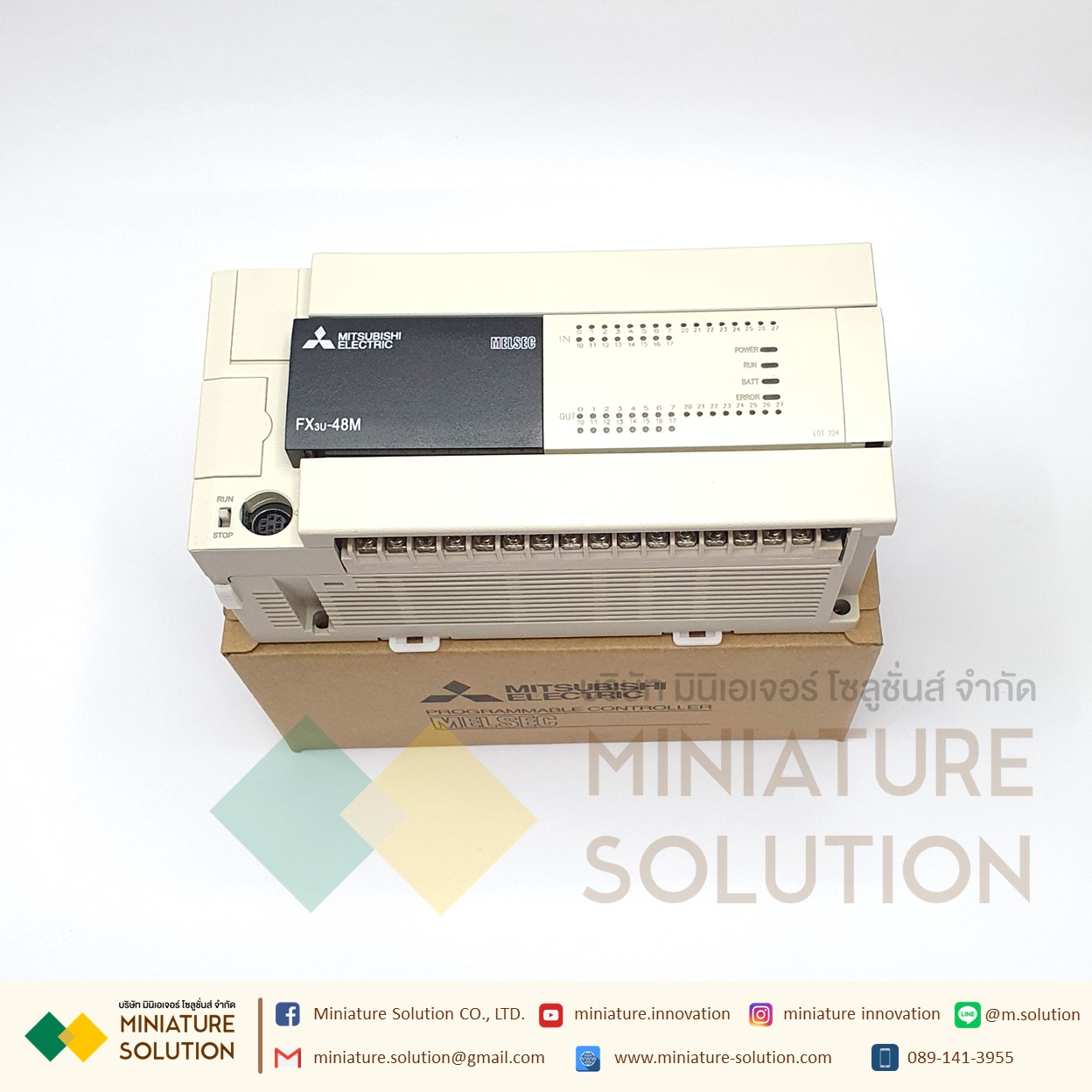 PLC FX3U-16MT/ES 32MT 48MT 64MT 80MT 128MR/MT2 (FX3U-48MR/ES-A)