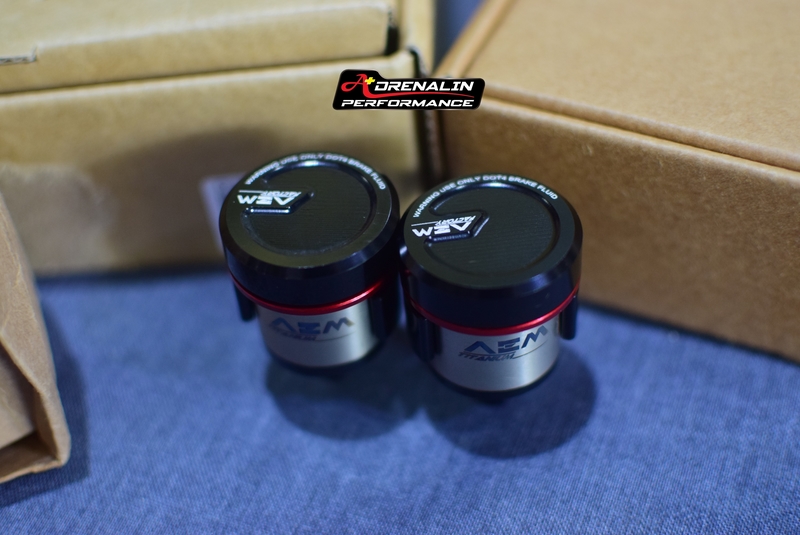 กระปุกน้ำมันเบรค AEM Factory ไทเทเนียม ขนาดS 27mm