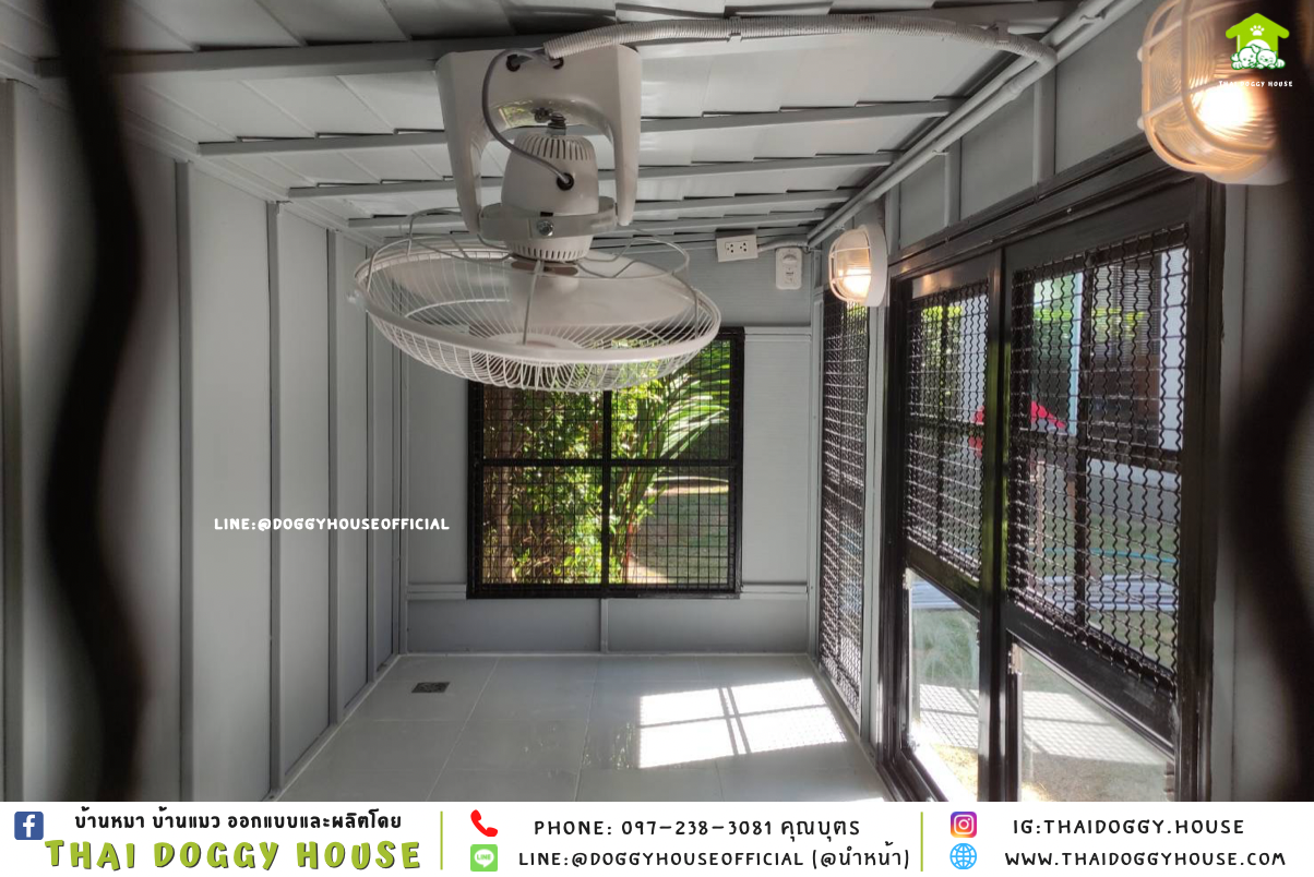 บ้านหมา แบบบ้าน 𝐁𝐨𝐱 𝐒𝐭𝐲𝐥𝐞