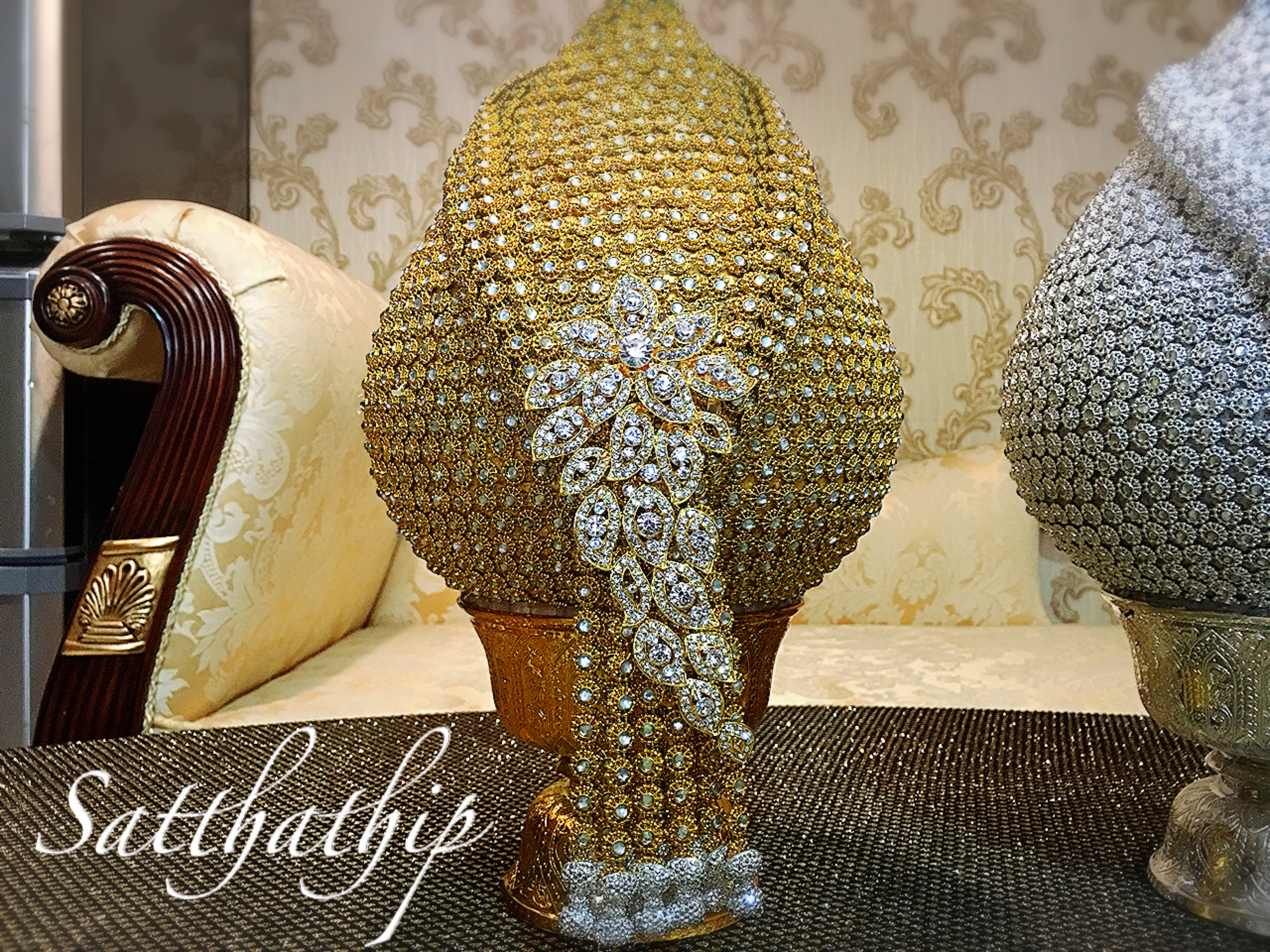 พานพุ่ม - พานพุ่มสักการะ - พานพุ่มเงินทอง - พานพุ่มนพเก้า - Phan bush