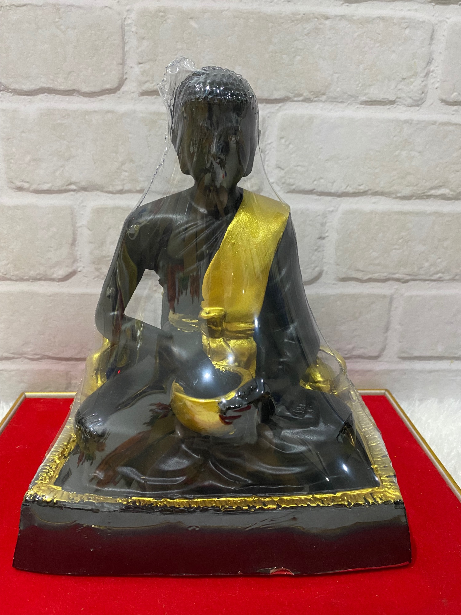 พระสิวลี องค์นั่ง กว้าง6นิ้ว สูง8นิ้ว