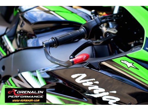 การ์ดแฮนด์ Lightech ทรง GP สำหรับ ZX10 2008+