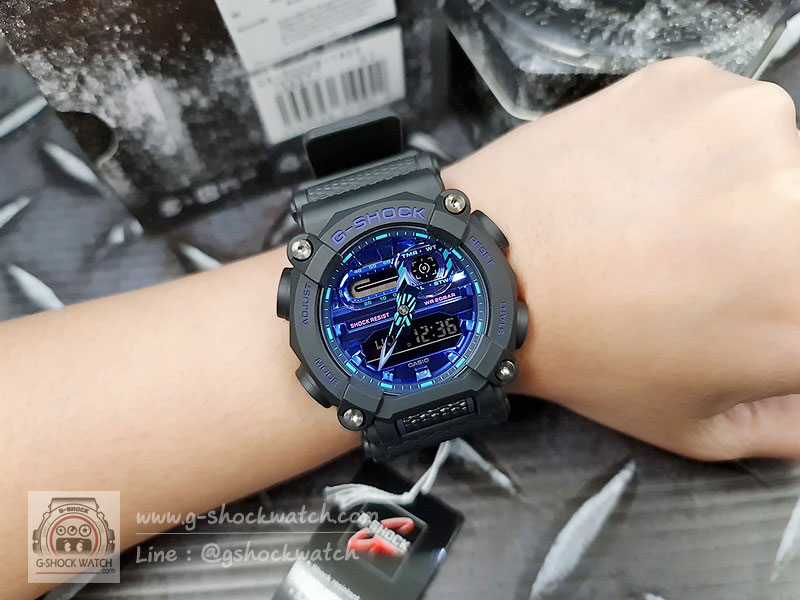 CASIO G-SHOCK นาฬิกาข้อมือ นาฬิกากันน้ำ นาฬิกาของแท้ ประกันศูนย์ CMG 1 ปี รุ่น GA-900VB-1A