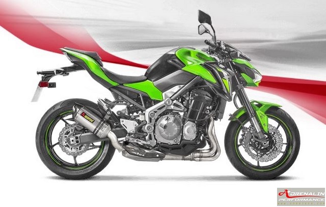 ท่อ Akrapovic HEX Slip-On Line สำหรับ Z900 (For Exhibition only)