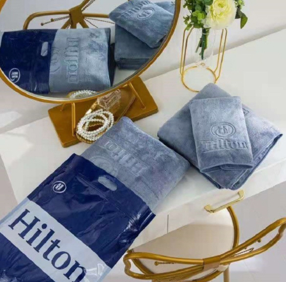 ผ้าขนหนู,ผ้าเช็ดตัว,ผ้าขนหนูปั๊มโลโก้