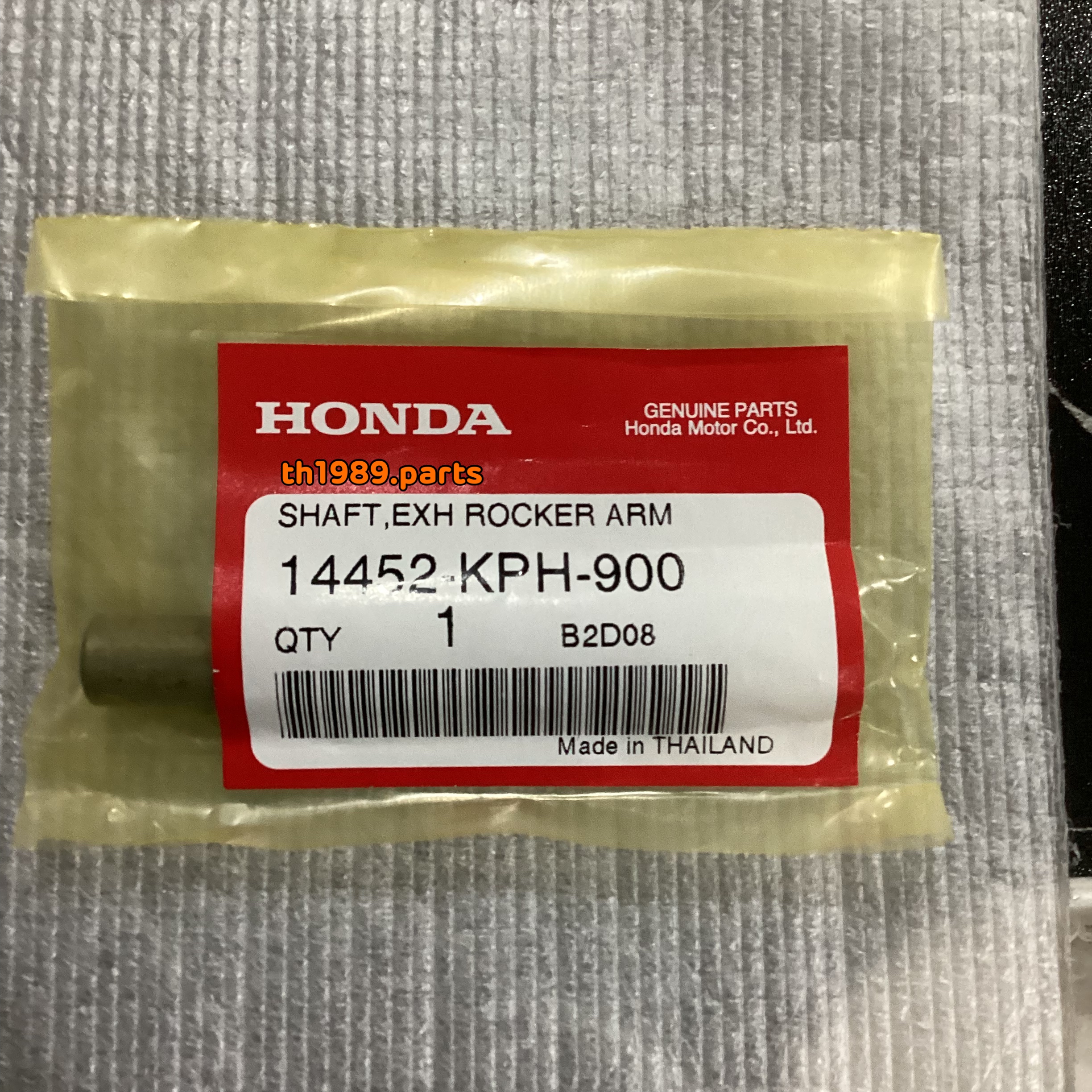 14452-KPH-900 แกนกระเดื่องวาล์วไอเสีย WAVE125,WAVE125i 2004-2005,DREAM125 อะไหล่แท้ HONDA