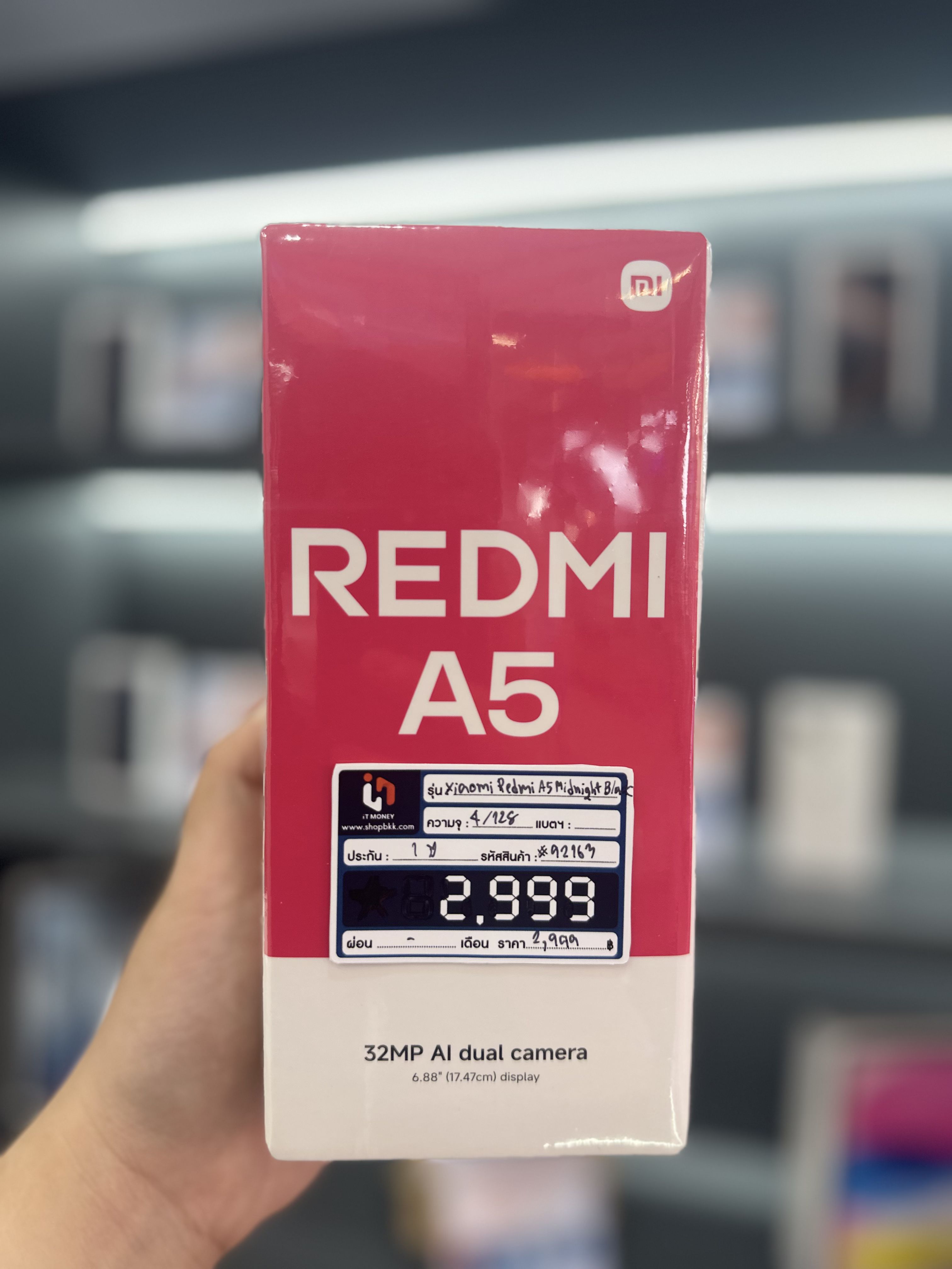 Xiaomi Redmi A5 4/128GB สี Midnight Black