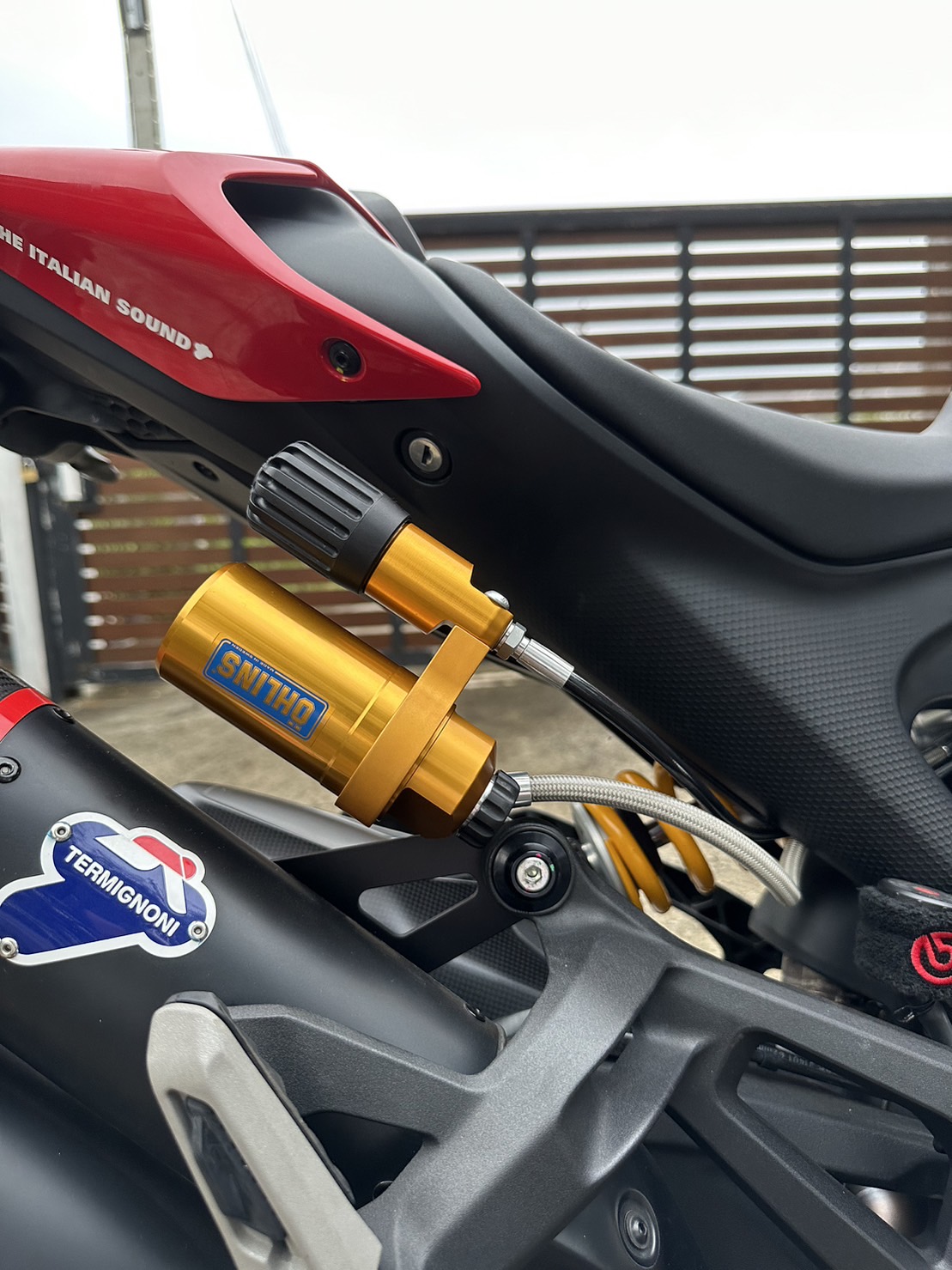 โช้คหลัง Ohlins TTX สำหรับ Monster 937