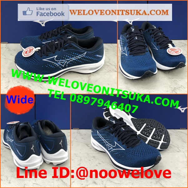Mizuno Wave Rider 25 รองเท้าวิ่งออกกำลังกาย ยอดนิยม สีสวย นุ่มใส่สบายเท้า เบา น่าใช้ J1GC210494