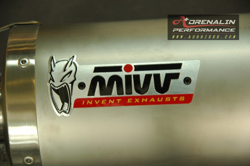 ท่อ MIVV รุ่น Oval Slip on สำหรับ BMW F800R 2009-ปัจจุบัน (For Exhibition only)