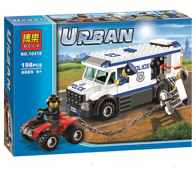 เลโก้จีน Bela 10418 ชุด Urban ตำรวจ