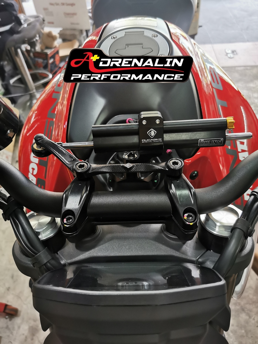 ขาจับกันสะบัด ohlins ของ ducabike สำหรับ Monster 937