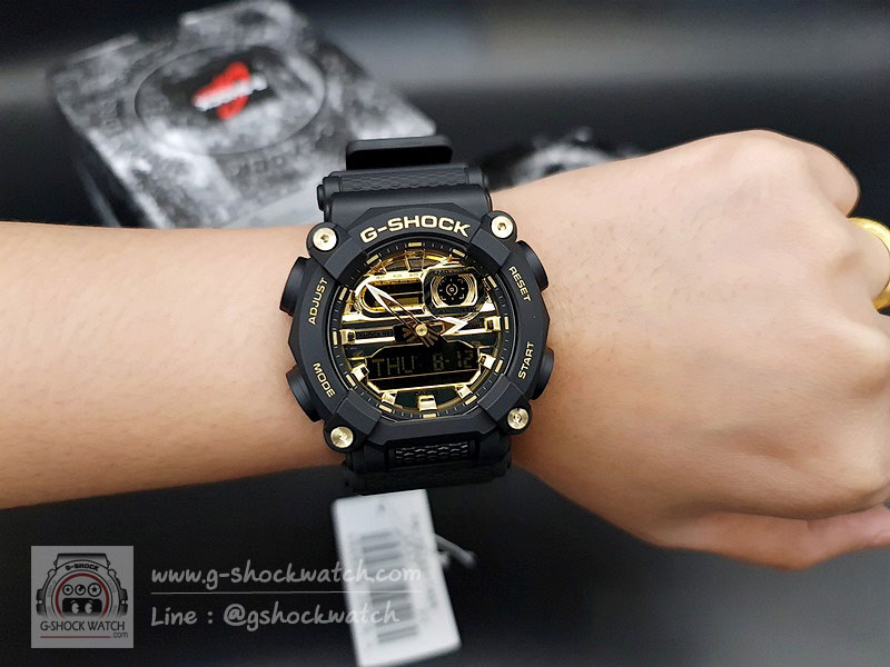 CASIO G-SHOCK นาฬิกาข้อมือ นาฬิกากันน้ำ นาฬิกาของแท้ ประกันศูนย์ CMG 1 ปี รุ่น GA-900AG-1A