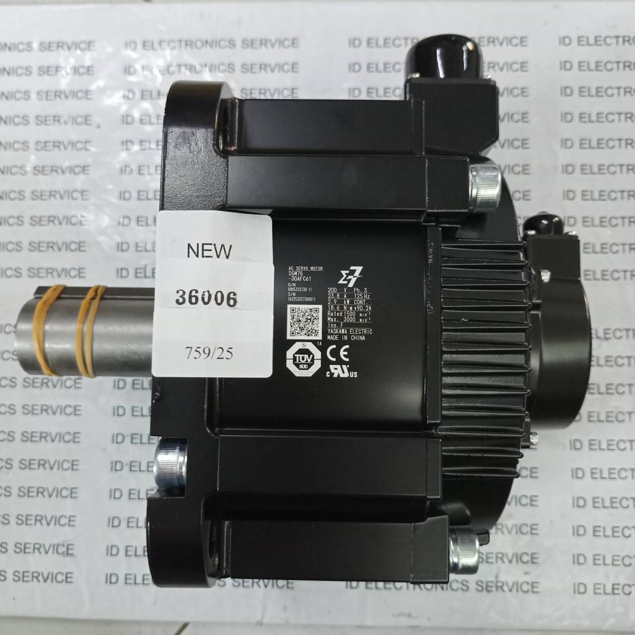 SGM7G-30AFC61 YASKAWA SERVO MOTOR