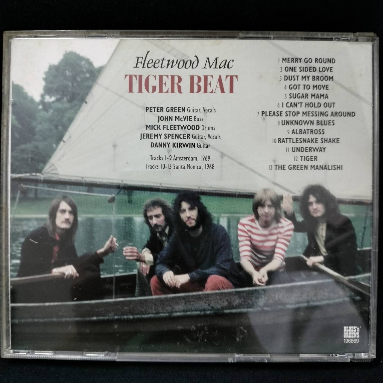 Fleetwood Mac – Tiger Beat / ไม่ระบุ / ปกในมีจุดเหลือง / แผ่นดี