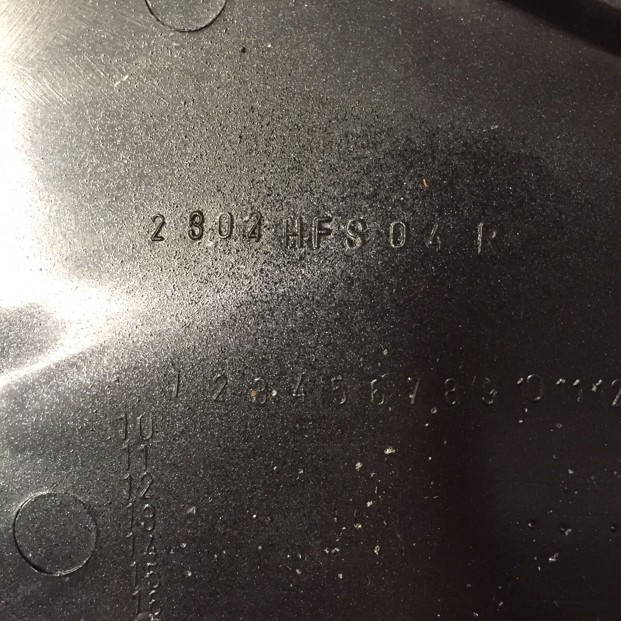 ปีกหม้อน้ำข้างขวา R สีน้ำเงิน 325 สำหรับรุ่น SONIC ปี 2004 อะไหล่เทียบ NCA (นำเจริญ) 2302HFS04R