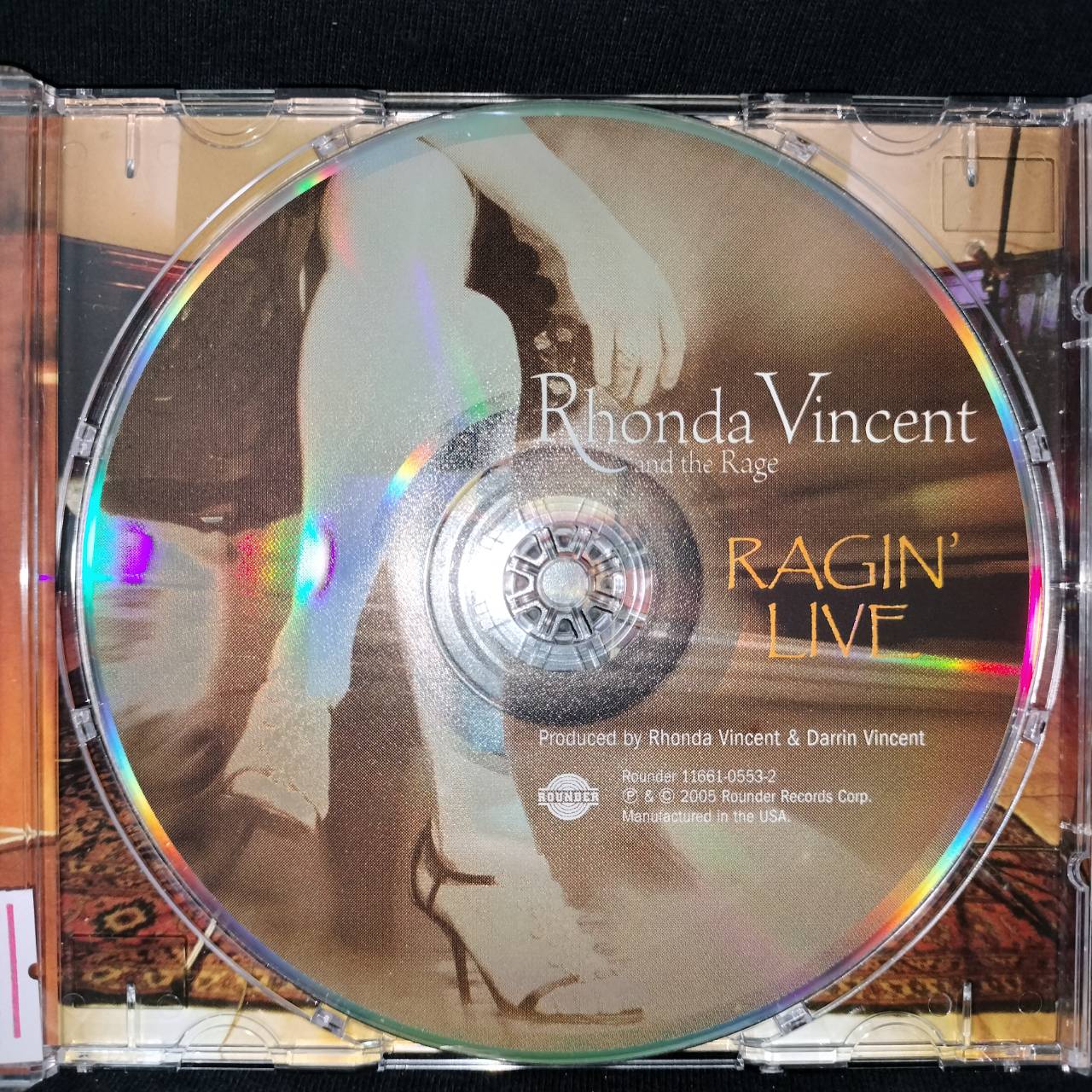 Rhonda Vincent And The Rage – Ragin' Live / USA / แผ่นสภาพนางฟ้า