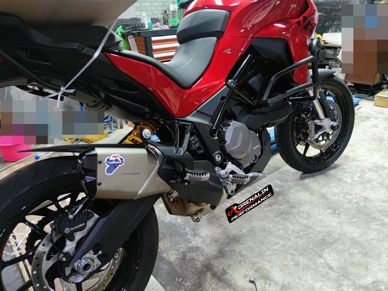 ท่อ Termignoni สลิปออน สำหรับ Multi V2 , 950, 1200enduro 1260enduro (For Exhibition only)