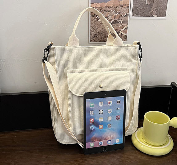 กระเป๋าผ้าลูกฟูก