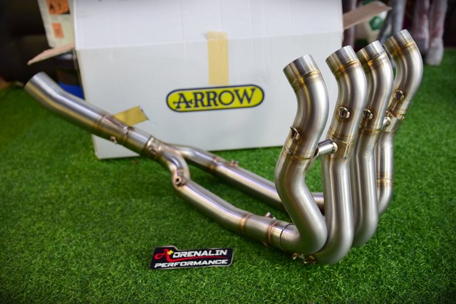 Arrow คอฟูล สำหรับ S1000RR 2020+ ไทเทเนียม และ แสตนเลส (For Exhibition only)