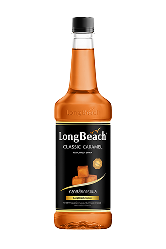 Longbeach Classic Caramel Syrup ลองบีช ไซรัป กลิ่นคลาสสิคคาราเมล 740 ml. (05-6201)
