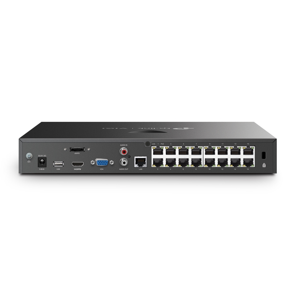 NVR TP-LINK VIGI I NVR2016H-16MP | 16CH,16POE+,2SATA,4K,140WATT