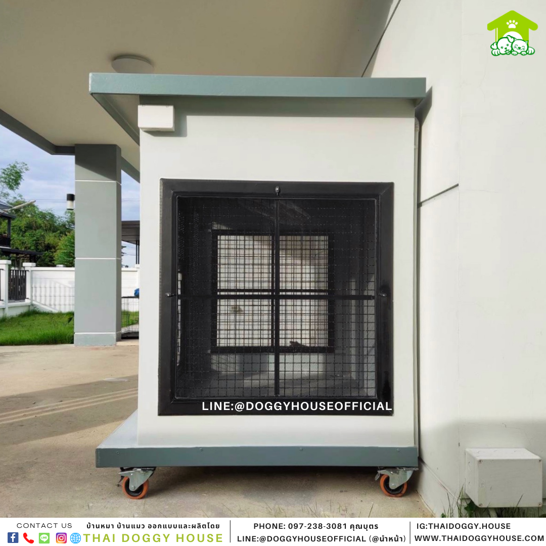 บ้านหมา แบบบ้าน Box style