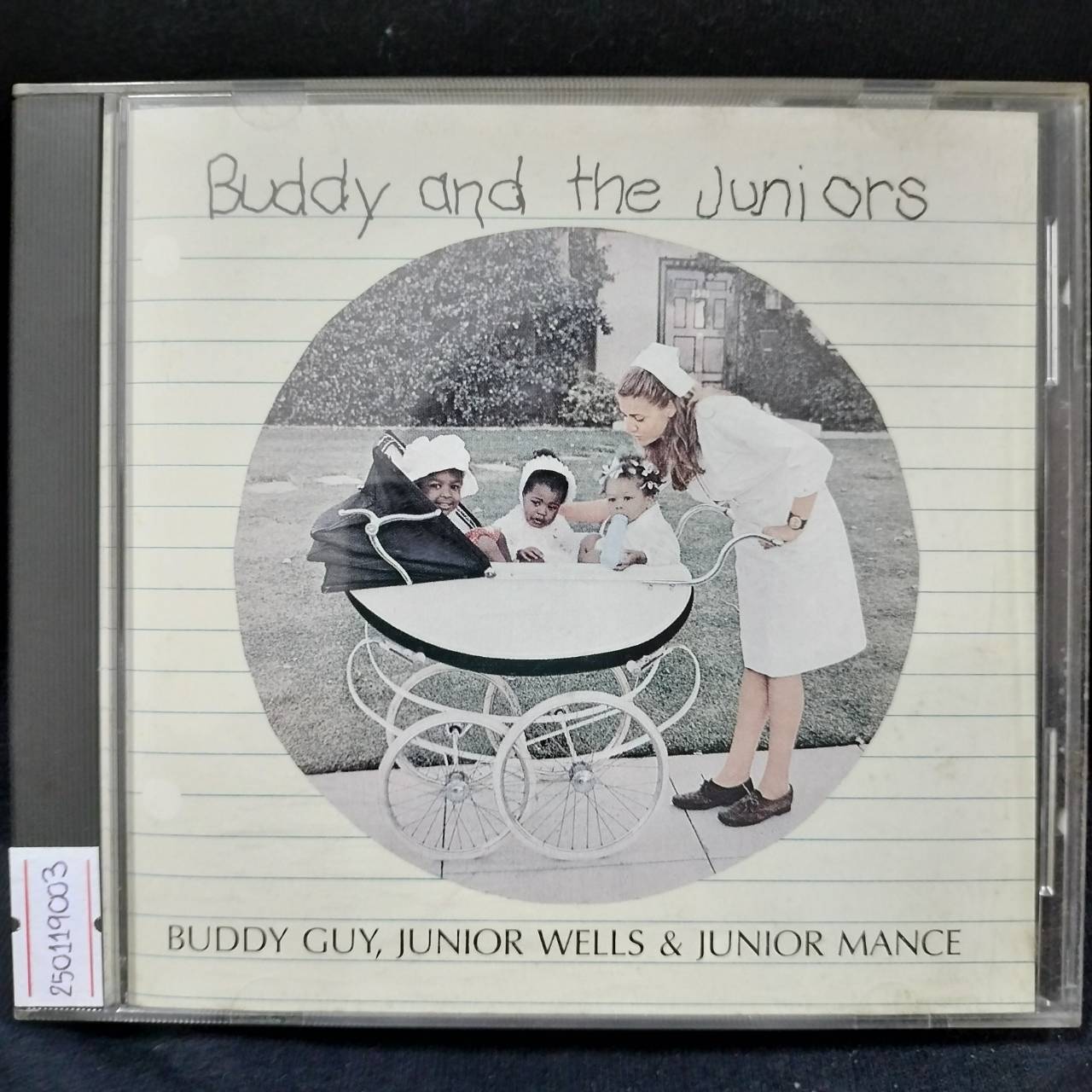 Buddy Guy, Junior Mance & Junior Wells – Buddy And The Juniors / USA / ปกมีจุดเหลือง / แผ่นดี