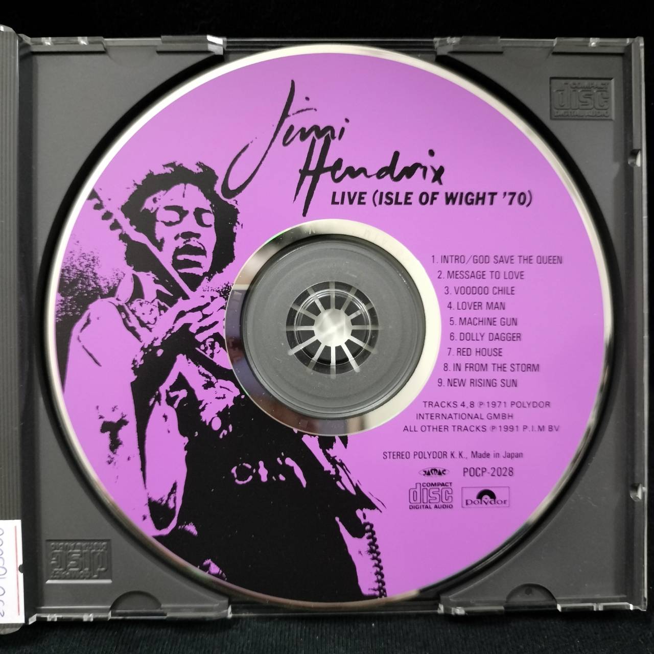 Jimi Hendrix – Live Isle Of Wight '70 / JAPAN / แผ่นสวย / มี Obi