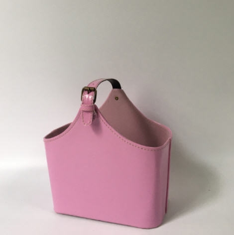 ตะกร้าหนังพรีเมี่ยม,ตะกร้าหนัง PVC,ตะกร้าหนัง,กระเช้าหนัง