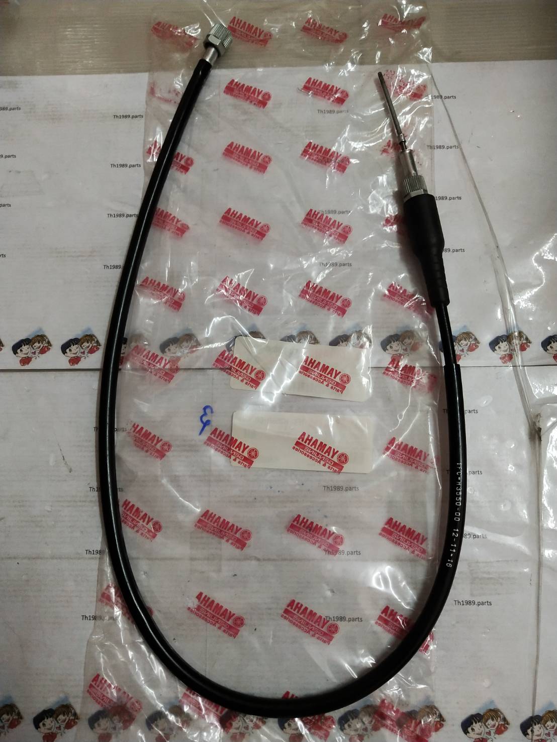ชุดสายไมล์ (ดิสค์เบรค) SPARK115I , SPARK LX , FINN อะไหล่แท้ YAMAHA 1FC-H3550-00 รหัสทดแทน 1FC-H3550-01