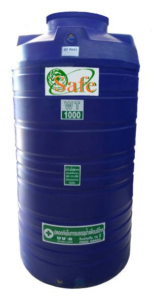 ถังเก็บน้ำบนดินPE Safe ขนาด 1000 ลิตร รุ่น WT-1000 (FOOD Grade) สินค้าขายดี