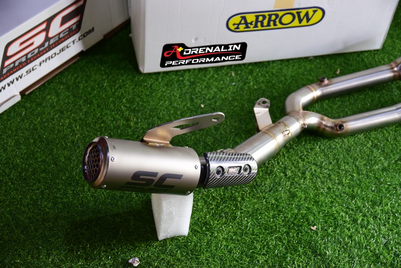 Arrow คอฟูล สำหรับ S1000RR 2020+ ไทเทเนียม และ แสตนเลส (For Exhibition only)