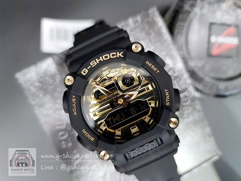 CASIO G-SHOCK นาฬิกาข้อมือ นาฬิกากันน้ำ นาฬิกาของแท้ ประกันศูนย์ CMG 1 ปี รุ่น GA-900AG-1A