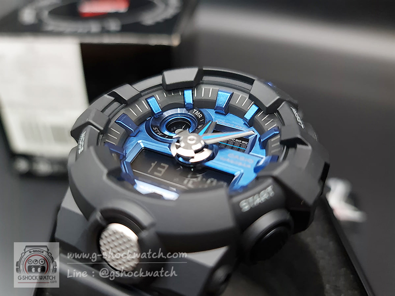 CASIO G-SHOCK นาฬิกาข้อมือ นาฬิกากันน้ำ นาฬิกาของแท้ ประกันศูนย์ CMG 1 ปี รุ่น GA-710-1A2