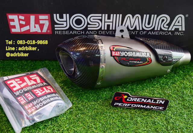ท่อ Yoshimura รุ่น ALPHA สำหรับ R6 2017 (For Exhibition only)